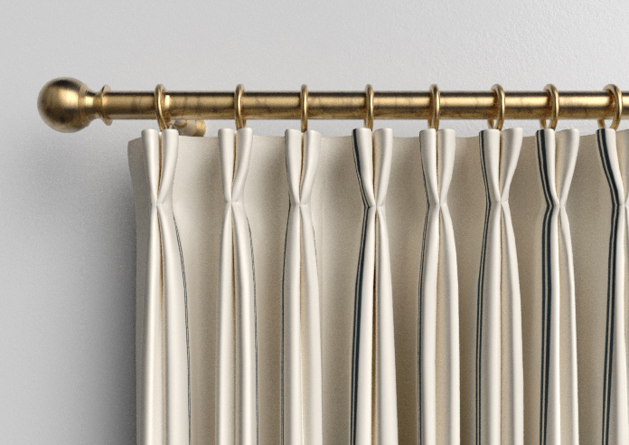 The British Stripe Co. Victoria, Polzeath No.1 - Made to Measure Curtains - Image 10